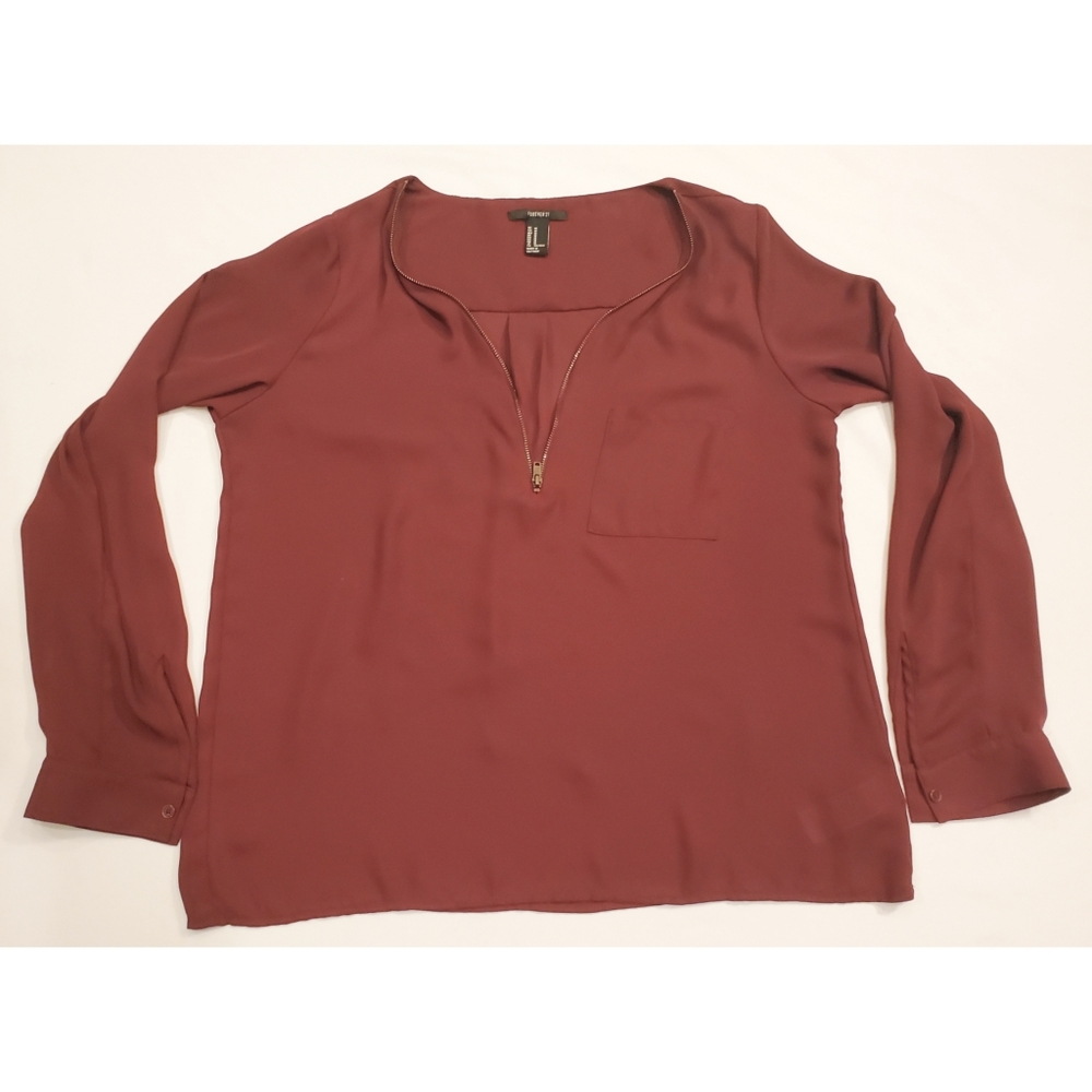 Zip Up Pocket Top